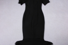 Short-Sleeve-Lace-Fishtail-Bandage-Dress-B1449-4