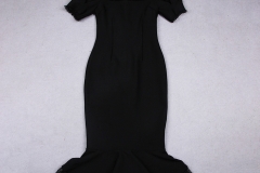 Short-Sleeve-Lace-Fishtail-Bandage-Dress-B1449-5