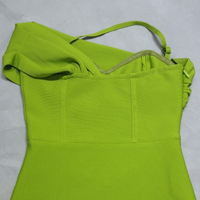 One-Should-Green-Bandage-Dress-B1473-13