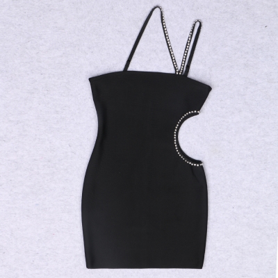Wendy-Black-Mini-Bandage-Dress-B1759-5