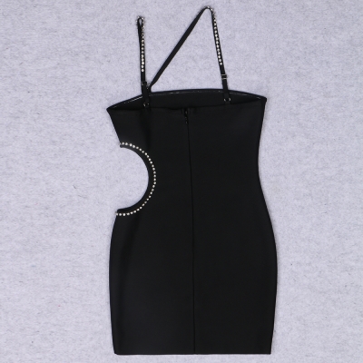 Wendy-Black-Mini-Bandage-Dress-B1759-6