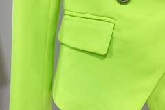 Double-Breasted-Greenyellow-Blazer-D015-4
