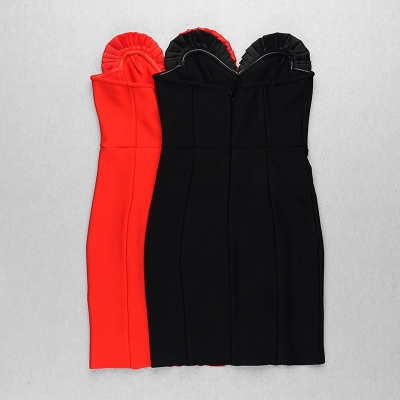 Flower-Type-Bandage-Dress-K100534