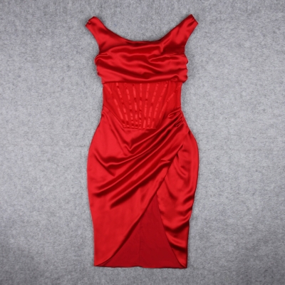 One-Shoulder-Wrinkle-Dress-K1015-39