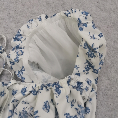 Puff-Sleeve-Floral-Blouse-K1044-17_副本