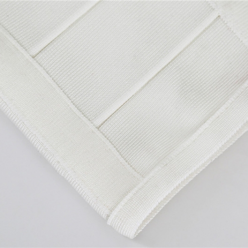 WHITE CUT OUT LONG SLEEVE BANDAGE DRESS K286 (8)