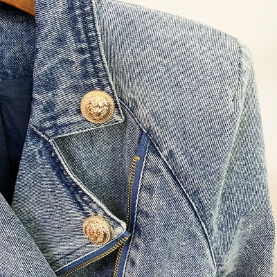 Metal-Button-Double-Zipper-Denim-Jacket-K901-16