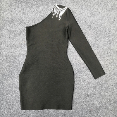 One-Shoulder-Hollow-Out-Bandage-Dress-K942-9