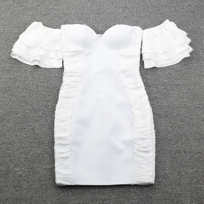Flounced-Off-Shoulder-Bandage-Dress-K95336