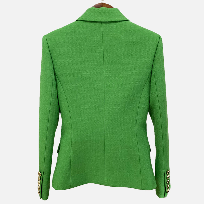 Double Breasted Limegreen Blazer K875 2