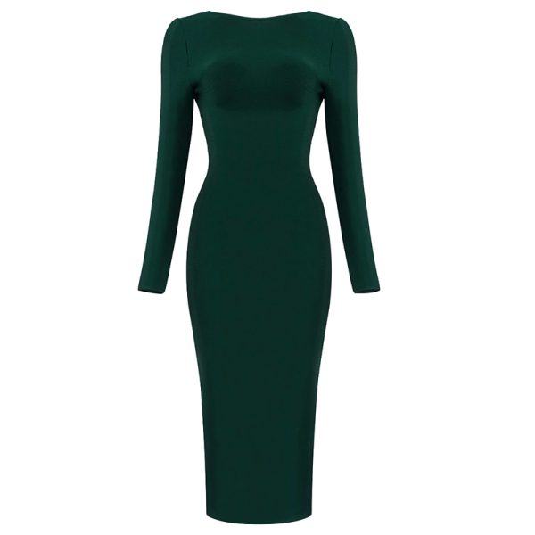 Zipper-Long-Sleeve-Bandage-Dress-K820-65