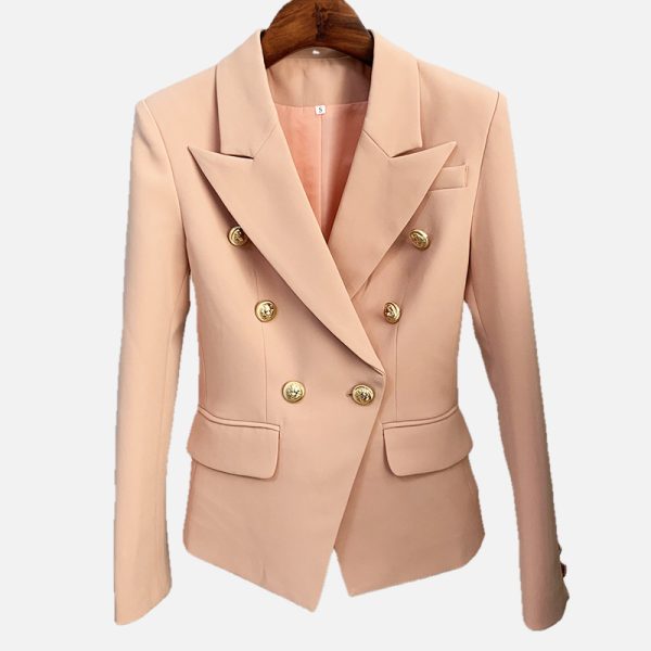 Double Breasted Misty rose Blazer K947 2