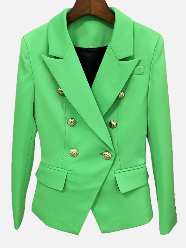 Double Breasted Spring green Blazer K992 1