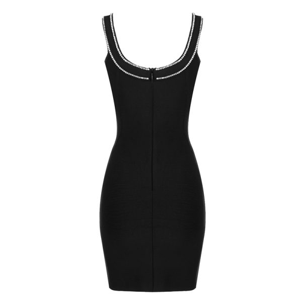 Rhinestone-V-Neck-Strap-Bodycon-Dress-K1074-5