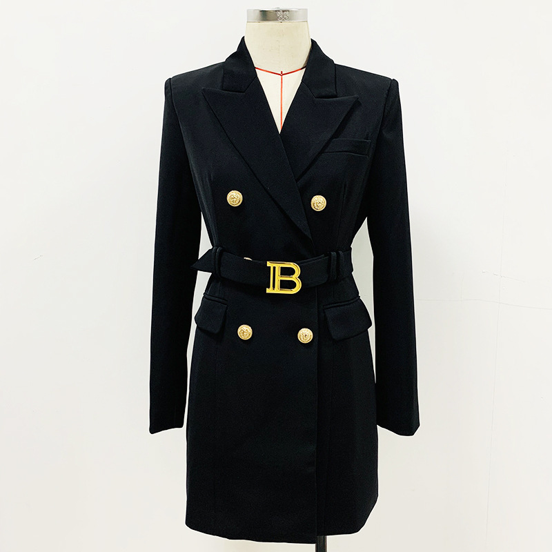 Double Breasted Blazer Dress D065 7