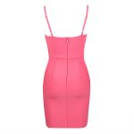 Beryl Large Versace Pink Bandage Dress B1681 9