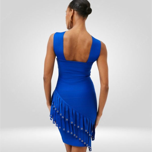 Tracy Tassel Bandage Dress B1757 7