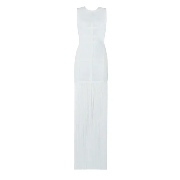 High-Quality-White-Sleeveless-Tassel-Hollow-Out-Bodycon-Rayon-Bandage-Dress-Evening-Party-Sexy-Dress-1