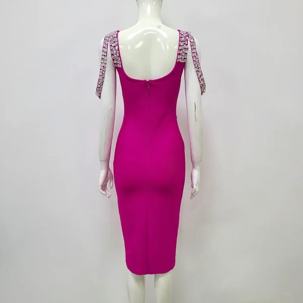 2023-New-Summer-Women-s-High-Quality-Sexy-Sleeveless-Diamond-Tight-Midi-Bandage-Dress-Elegant-Celebrity-4