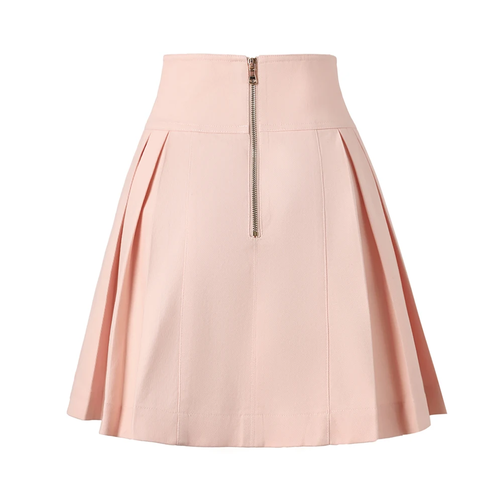 Y2K-Sweet-Design-White-Short-Knitting-Vest-Tops-Dopamine-Pink-A-line-Mini-Denim-Skirt-Sexy-4