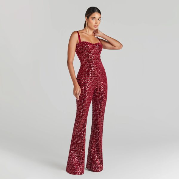 Sequins Bodycon Jumpsuit