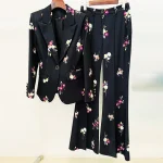 Autumn-Spring-Design-Elegant-Flower-Printing-Women-Two-Pieces-Pants-Sets-Luxury-Vintage-Style-Lady-2PCS-2