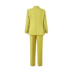 Luxury-Design-Fine-Details-Texture-Twill-Fabric-3-Colors-White-Yellow-Light-Blue-Formal-Workwear-2Pcs-1