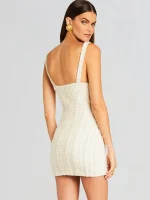 Women-Celebrity-Summer-Sexy-Sleeveless-Pearl-Studded-White-Mini-Bodycon-Dress-2024-Elegant-Evening-Club-Party-3