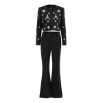 kf-S92115455dea743fbb91ac38fd09e432f8-Luxurious-Design-Sparkle-Rhinestones-Women-Street-Black-2PCS-Pants-Suits-Open-Short-Jacket-Wide-leg-Trousers