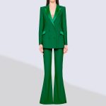 Double-breasted Long Sleeve Pant Suit (6)