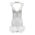 kf-S6169f74b552f4917a08d3269646eb8fdv-White-Color-Women-Sleeveless-Sexy-Shinning-Rhinestones-Feathers-Bodycon-Mini-Bandage-Dress-Nightclub-Party-Celebrate-Outfit