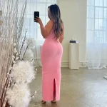 kf-S82c29cf46f8044c8ab876da8c17ab6bfE-HQBORY-2024-Pink-Women-bandage-Long-Length-dress-Ladies-sleeveless-strap-sexy-V-neck-dresses-Bodycon