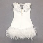 kf-S8beaf33a6b764abf8e03bfe9afadbf9cq-White-Color-Women-Sleeveless-Sexy-Shinning-Rhinestones-Feathers-Bodycon-Mini-Bandage-Dress-Nightclub-Party-Celebrate-Outfit