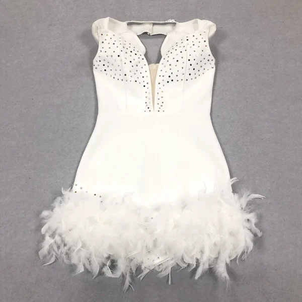 kf-S8beaf33a6b764abf8e03bfe9afadbf9cq-White-Color-Women-Sleeveless-Sexy-Shinning-Rhinestones-Feathers-Bodycon-Mini-Bandage-Dress-Nightclub-Party-Celebrate-Outfit