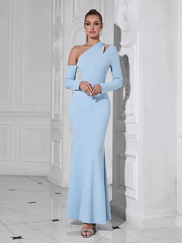 kf-S4e159fc2c2254db6aeb00a6c7eb48609U-Sexy-Diagonal-Collar-Hollow-Out-Long-Dress-Women-Light-Blue-Long-Sleeve-Slim-Maxi-Dresses-Cocktail