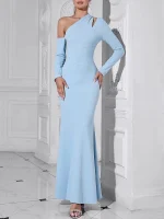 kf-S6e7bbdec0484446f8e924b95bfd6f5e1j-Sexy-Diagonal-Collar-Hollow-Out-Long-Dress-Women-Light-Blue-Long-Sleeve-Slim-Maxi-Dresses-Cocktail